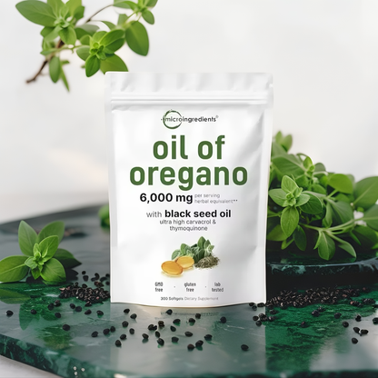 Aceite De Orégano 6000 Mg 60 capsulas