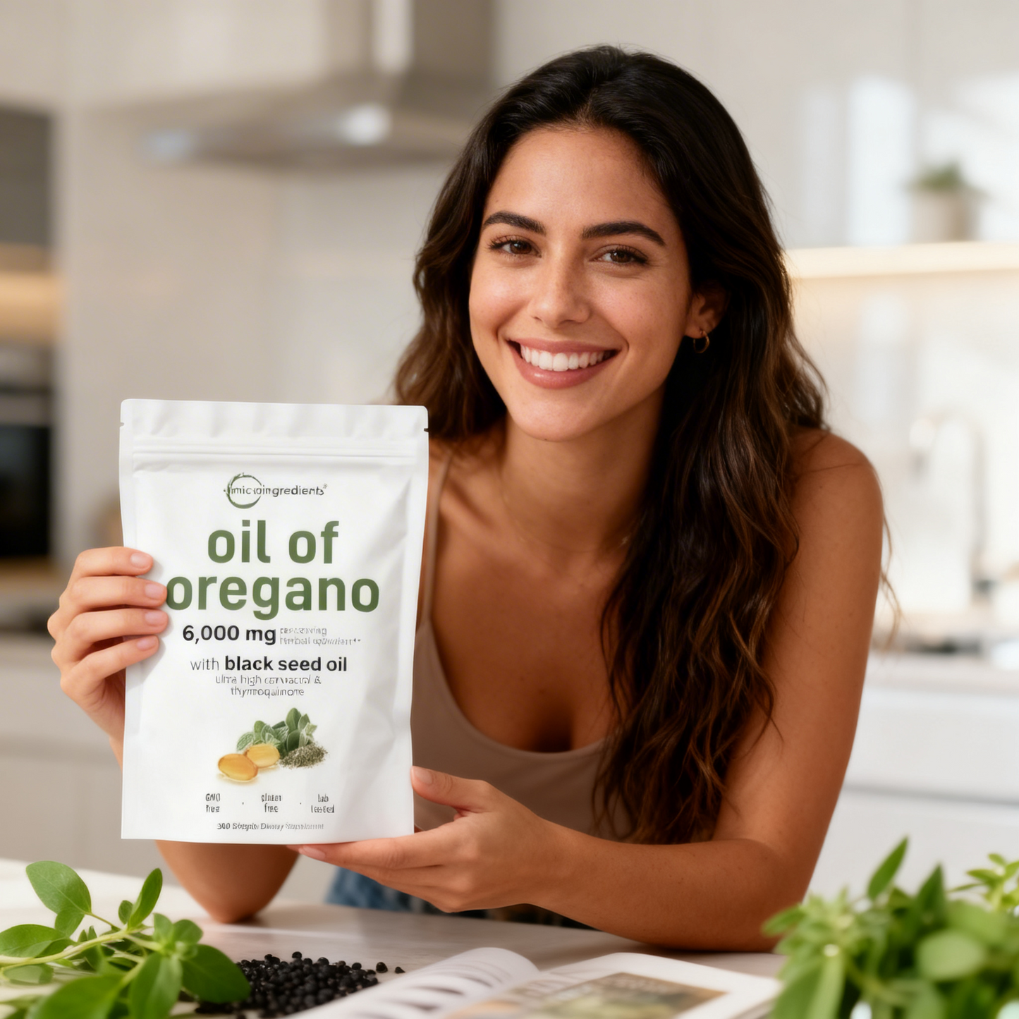 Aceite De Orégano 6000 Mg 60 capsulas